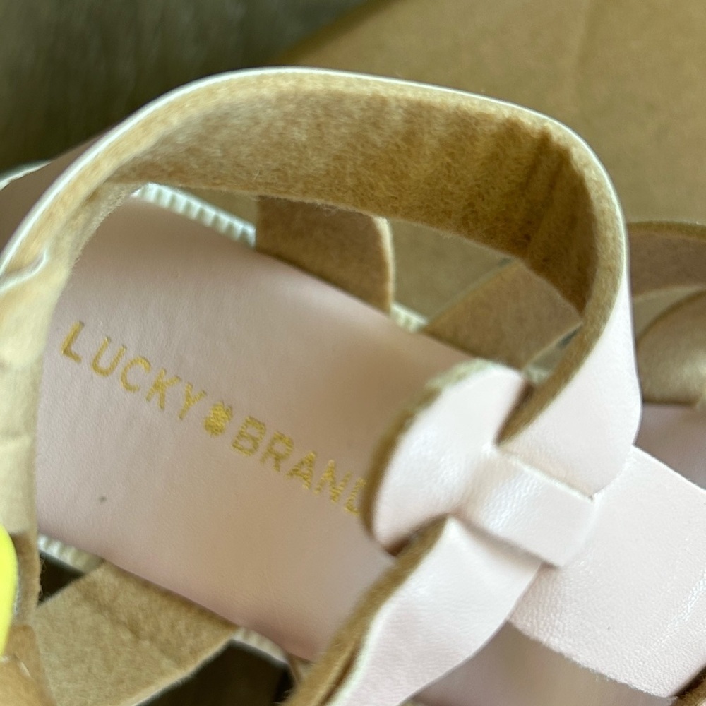NEW Lucky Brand Gilly Sandal - Picture 4 of 8